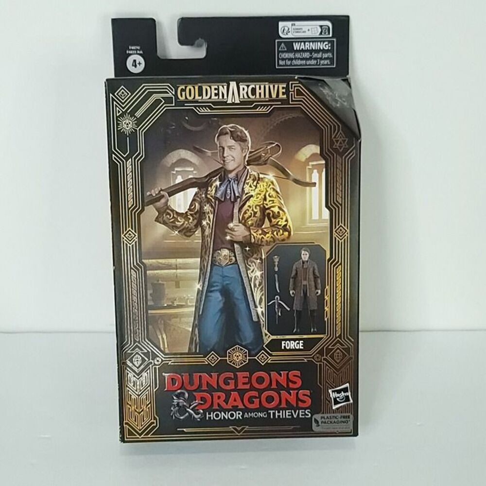 Dungeons & Dragons Honor Among Thieves Golden Archive Forge, 6-Inch NEW
